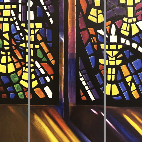 Éclosion de couleurs - Triptyque